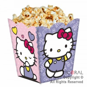 HELLO KITTY CAJITA POCHOCLERA x 6